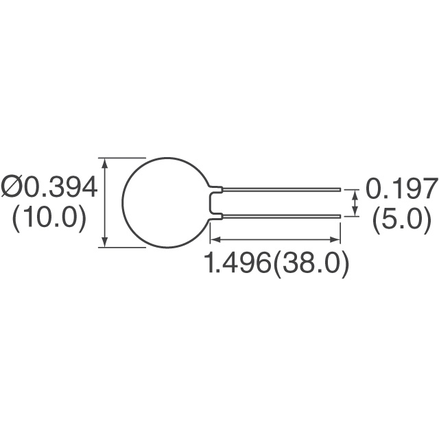 SL10 50002 Ametherm Limitadores de corriente de entrada (ICL)